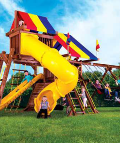 Sunshine Castle Pkg V with 270° Spiral Slide (15J)