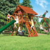 Rainbow Castle Pkg II Loaded w/ Wooden Roof (17C)